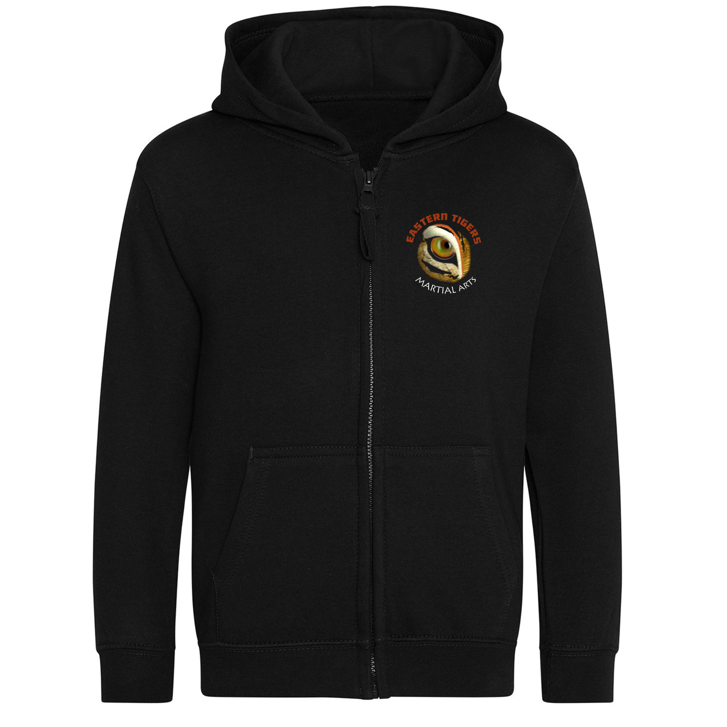 Eastern Tigers Martial Arts - Full Zip Hoodie (All Sizes)