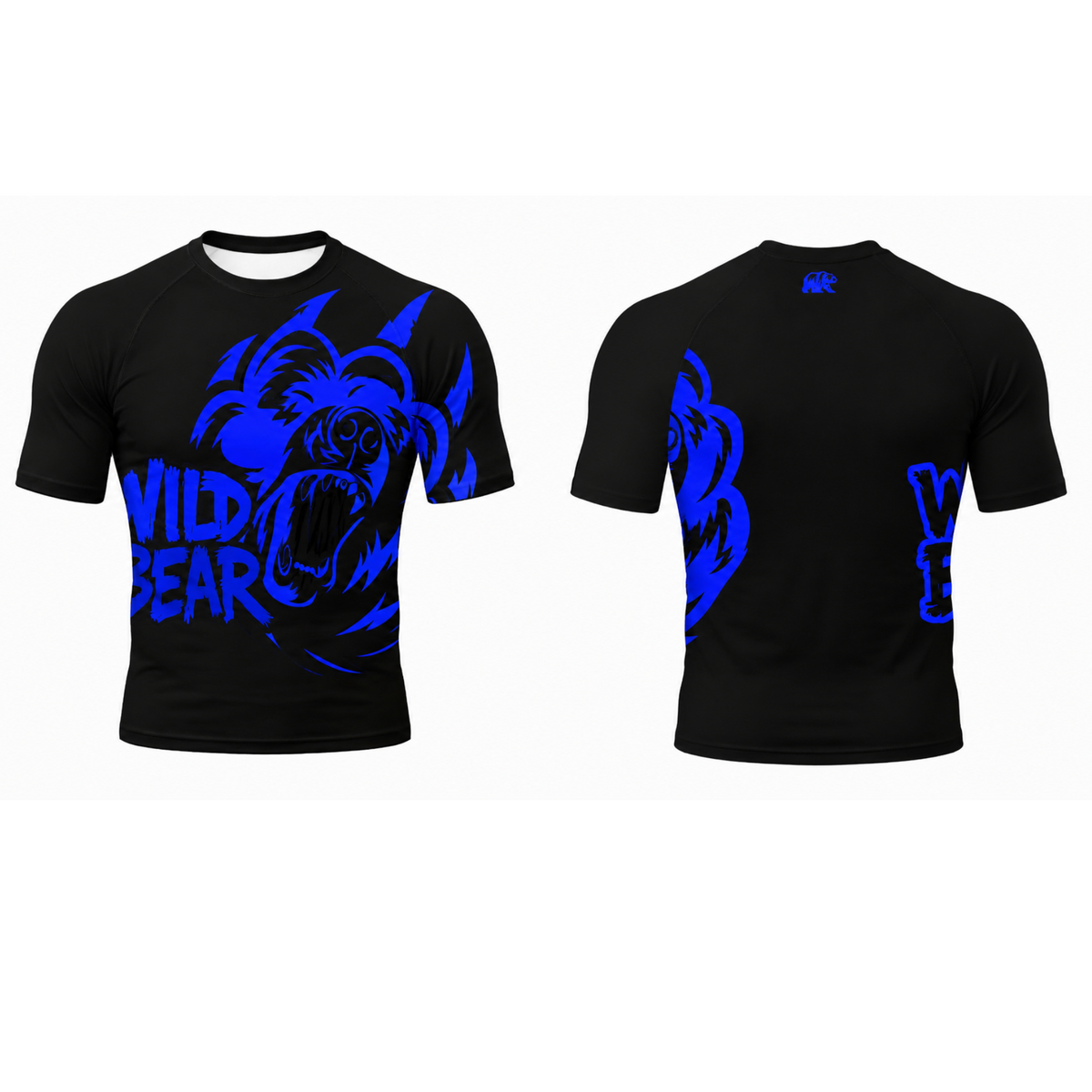 WildBear - Short Sleeved Rashguard - Royal Blue - PRE ORDER