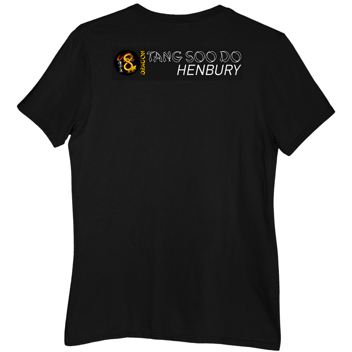 DRAGON TSD HENBURY - Junior Cotton T Shirt - Black