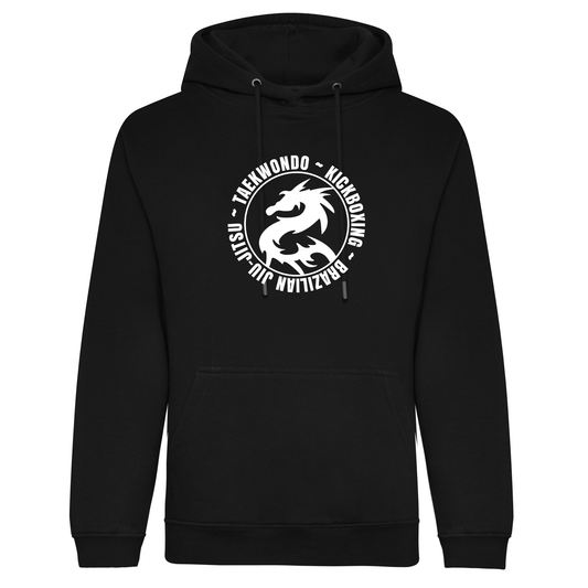 Graham's Academy of Martial Arts - Pullover Hoodie: Design 2 (All Sizes & Colours)