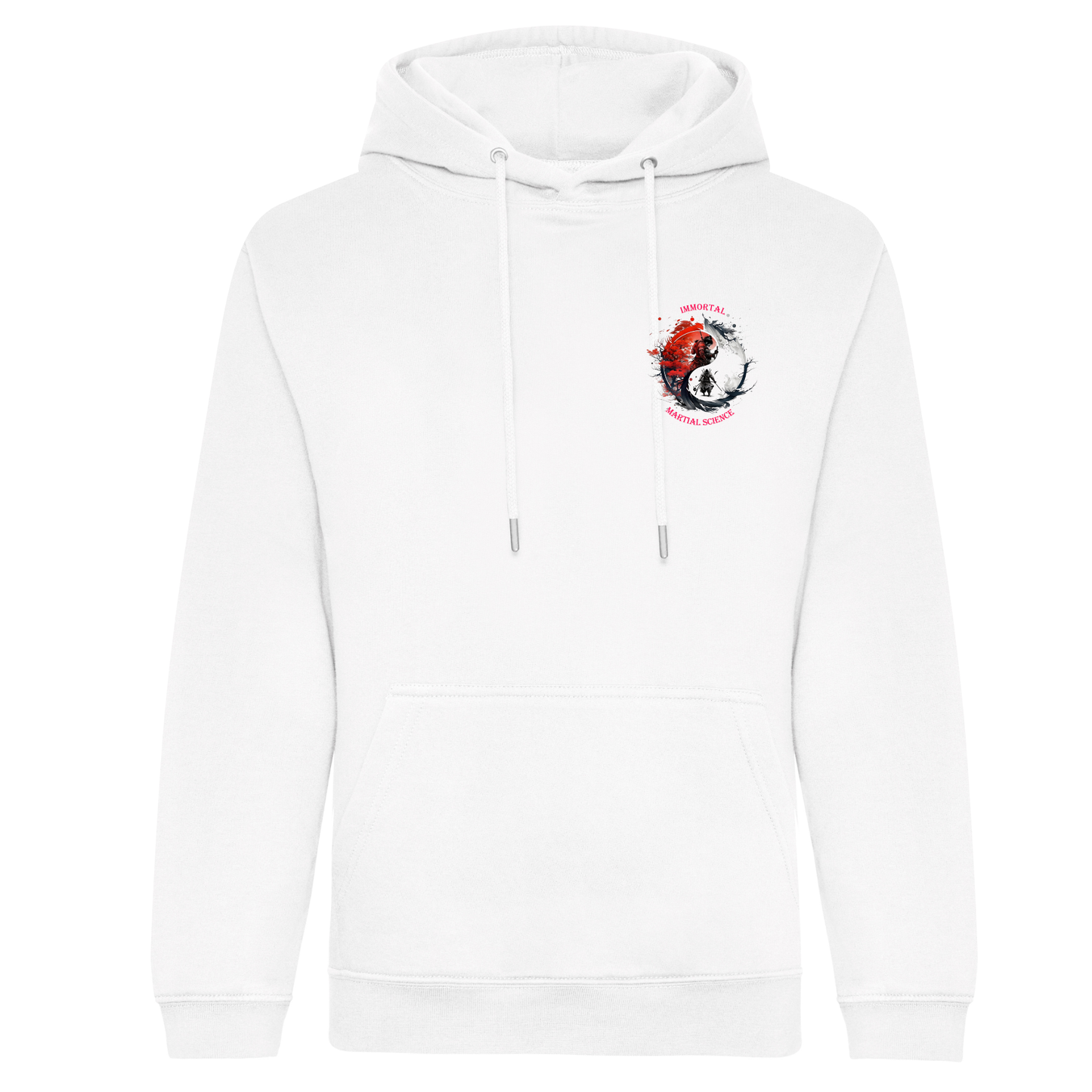 Immortal Martial Science - Pullover Hoodie: Kanji (All Colours)