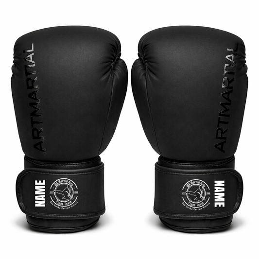ISK Martial Arts: Fight Team - Boxing Gloves with Personalisation (All Sizes)