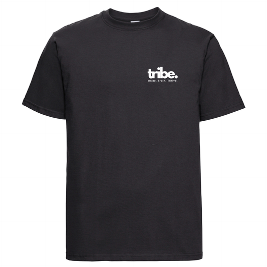 Tribe Fitness Hamilton - Adult Oversize Cotton T Shirt - Black