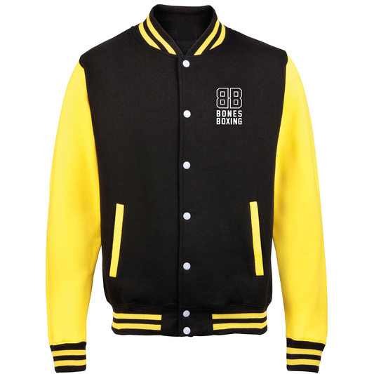Bones Boxing - Adult 2 Tone Varsity Jacket