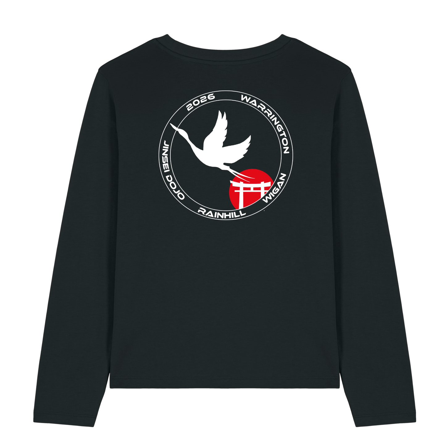 Jinsei Dojo - LIMITED EDITION 2026 - 'Be Brave' Long Sleeve Female Cut Cotton T Shirt