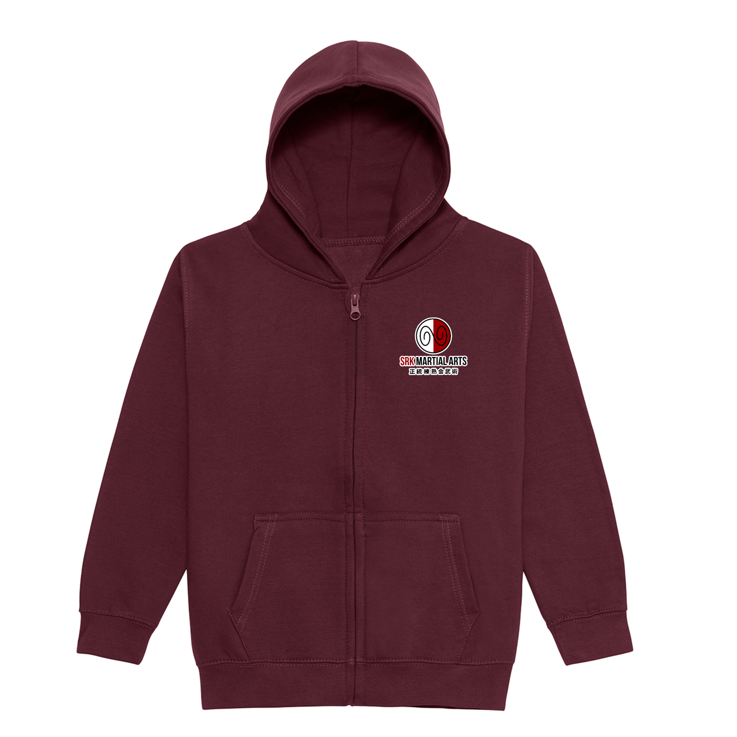 SRK Martial Arts - Junior Full Zip Hoodie - (All Colours)