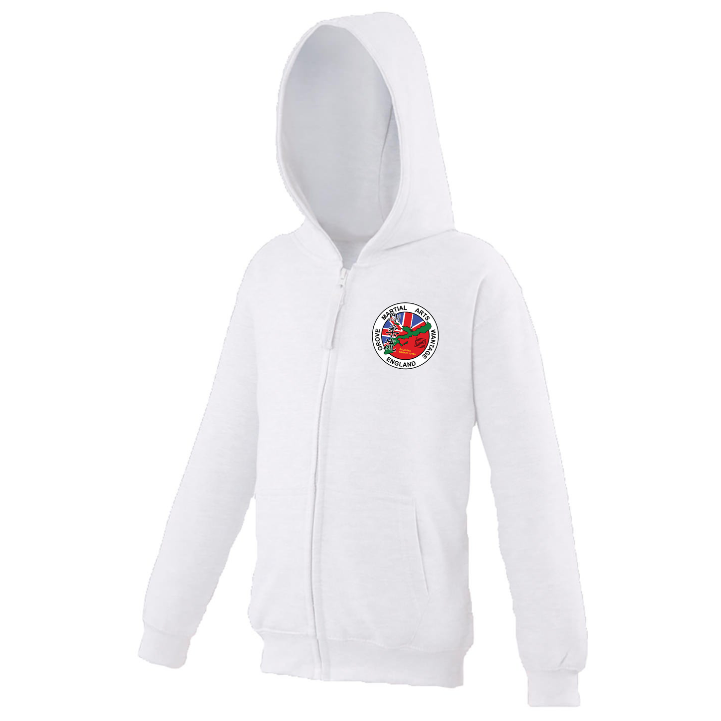 Grove Martial Arts - Full Zip Hoodie (All Sizes & Colours)