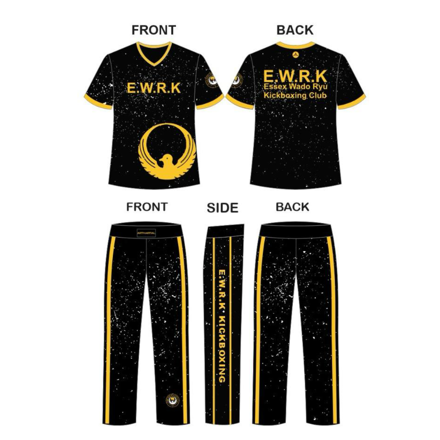 EWRK Martial Arts Club - Kickboxing Set - PRE ORDER by 14th December (Delivery post Xmas)