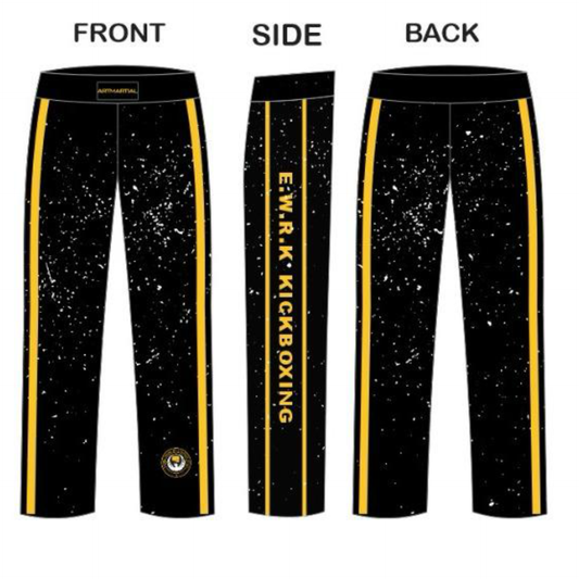 EWRK Martial Arts Club - Kickboxing Trouser - PRE ORDER by 14th December (Delivery post Xmas)
