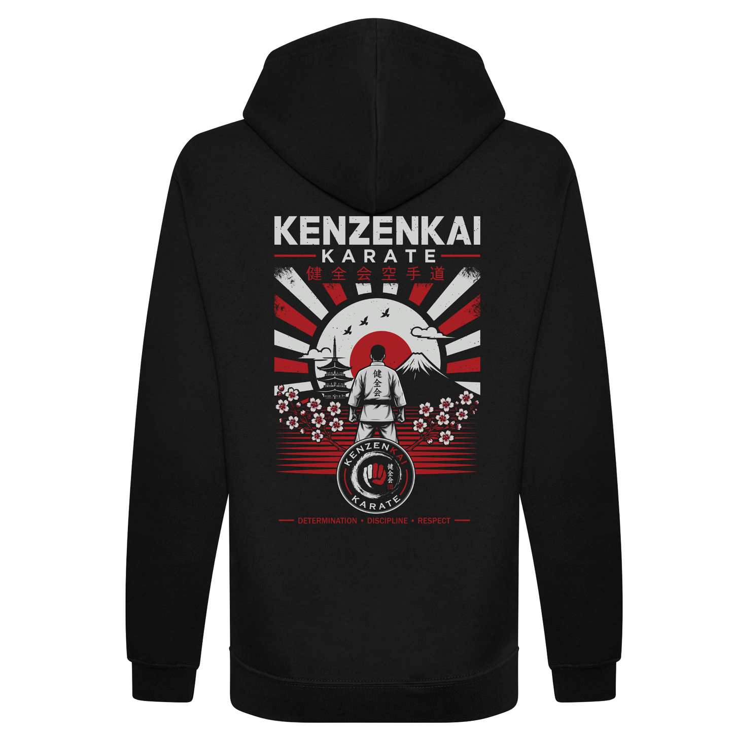 Kenzenkai Karate - Adult Full Zip Hoodie