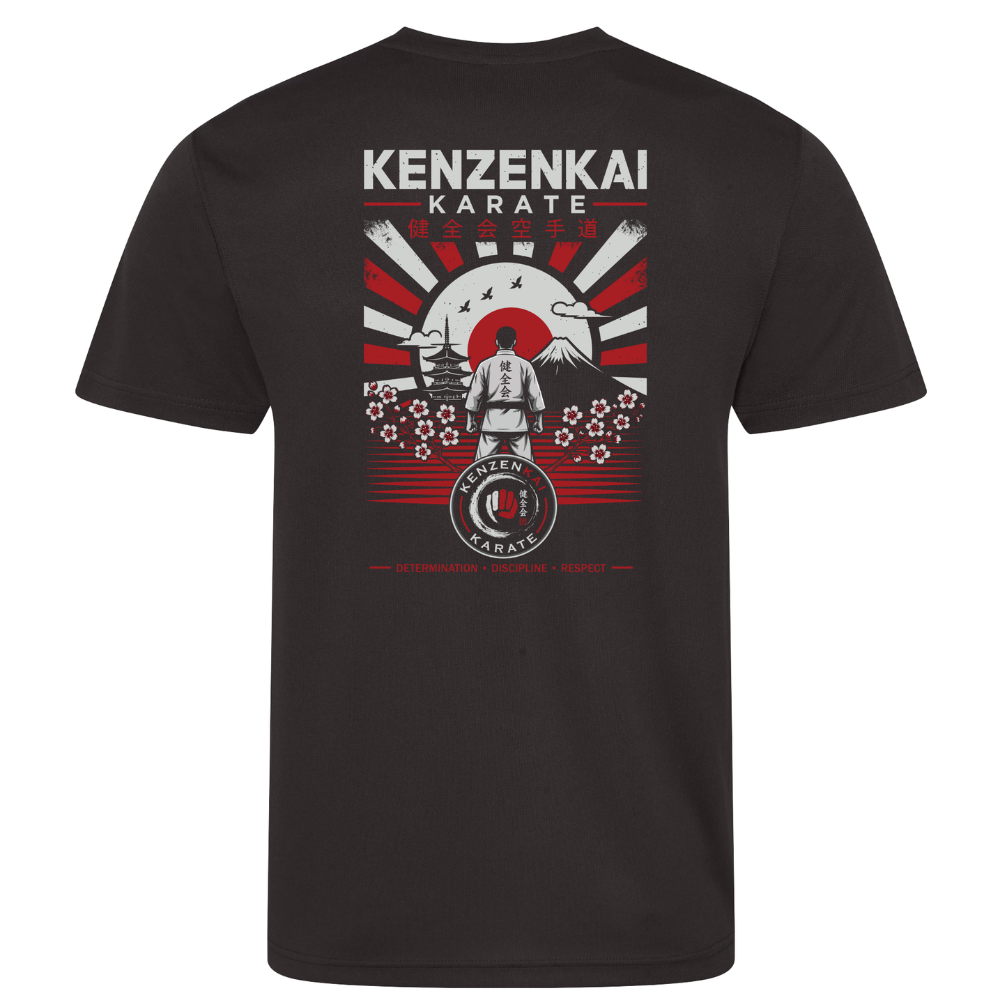 Kenzenkai Karate - Junior Sports Poly Tee