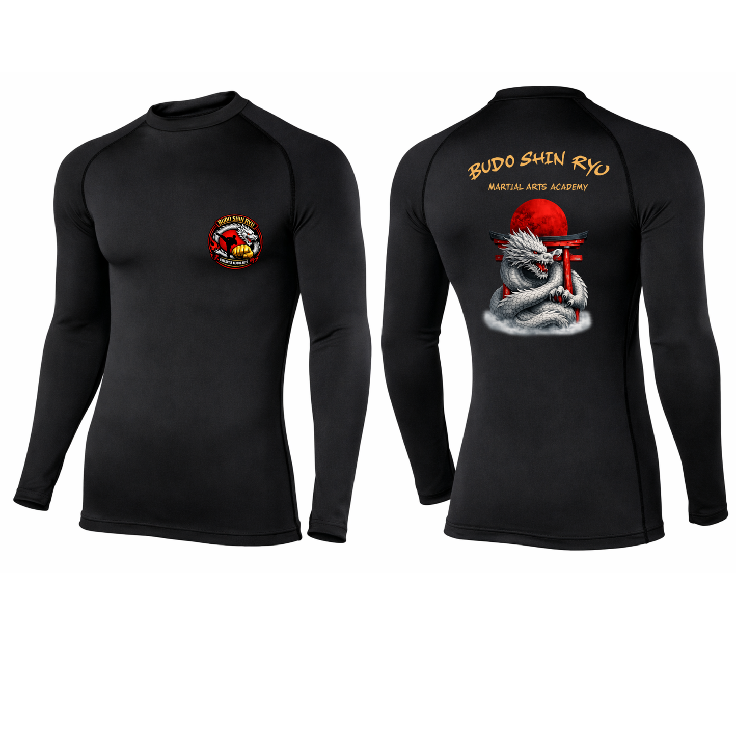 Freestyle Kempo Arts - Long Sleeved Rashguard (All Sizes & Designs)