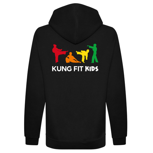 Kung Fit Kids -Full Zip Hoodie V3 (Back Design Only)