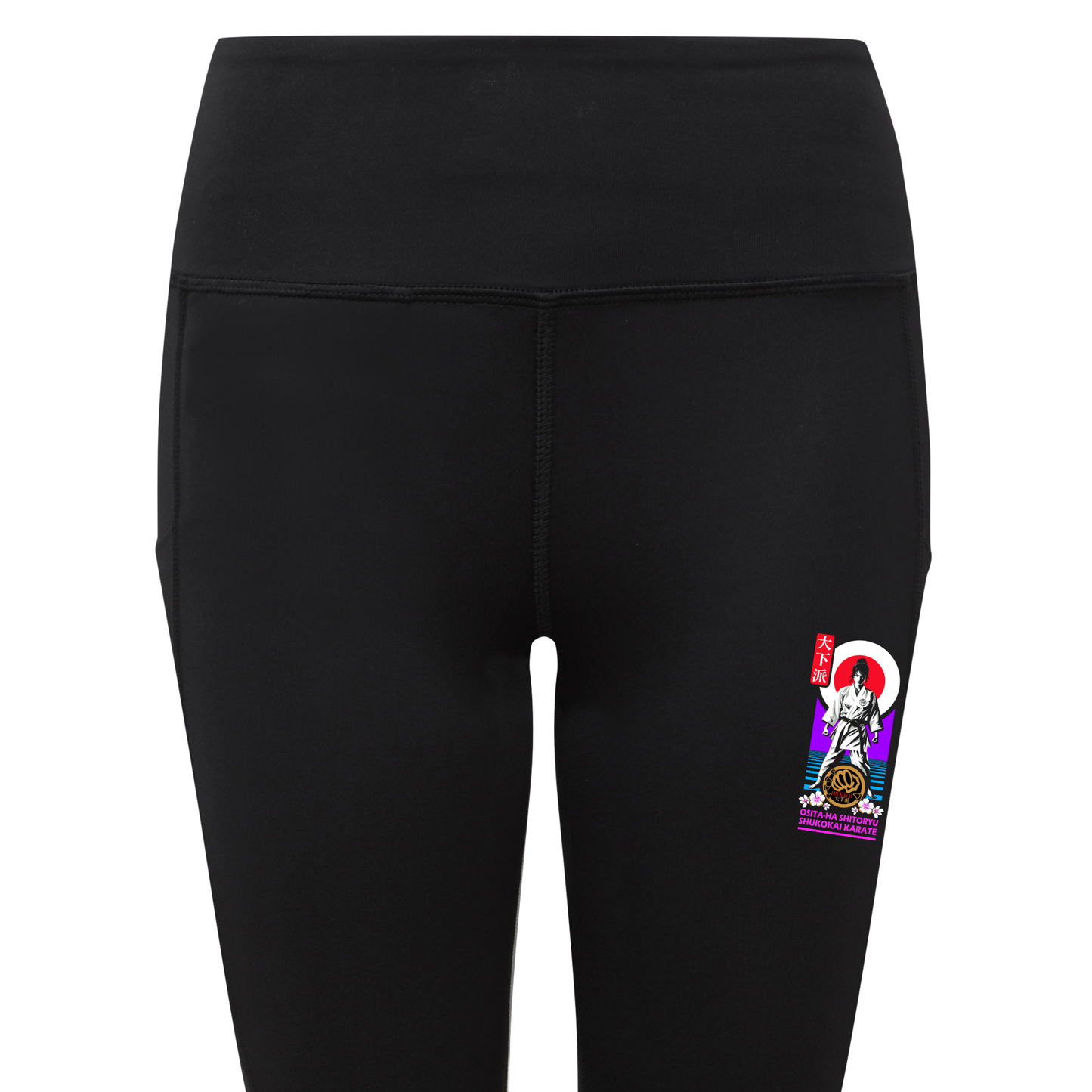 Osita-ha Karate - Women's Leggings: Neon Design