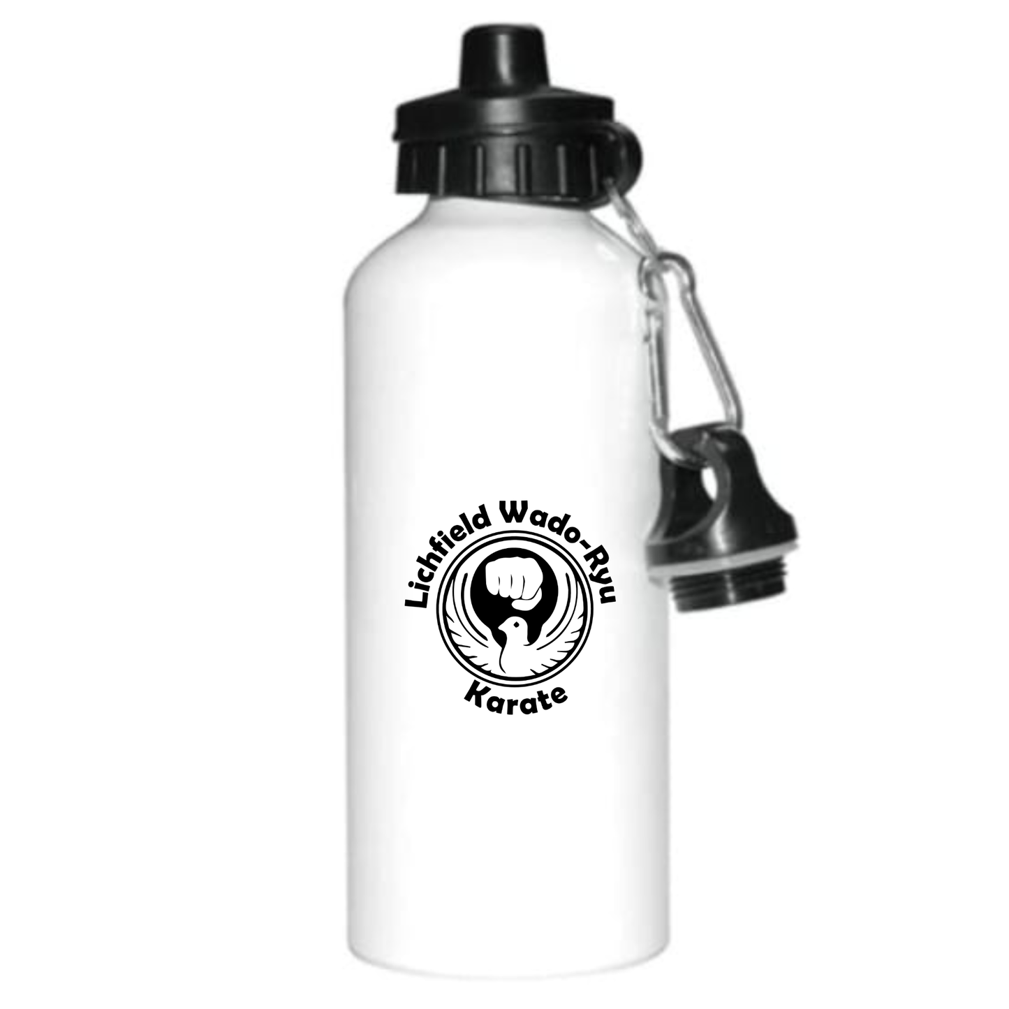 Lichfield Wado-Ryu Karate - Stainless Steel 600ml Water Bottle (All Designs)