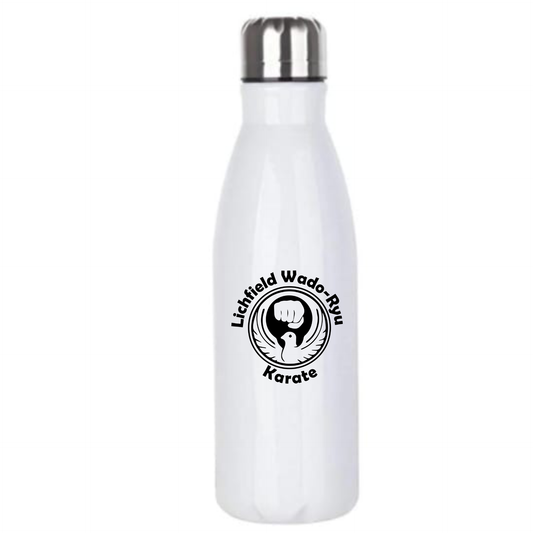 Lichfield Wado-Ryu Karate - Stainless Steel 650ml Water Bottle (All Designs)