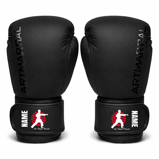 Lee Taylor Karate - Boxing Gloves with Personalisation (All Sizes)