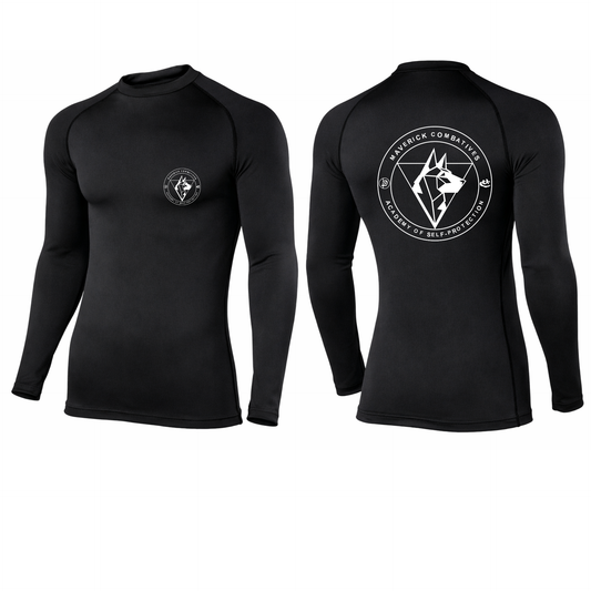 Maverick Combatives - Long Sleeved Rashguard - (All Colour Logos)