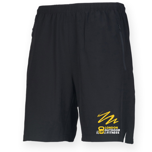 London Outdoor Fitness - Pro Stretch Training Shorts 'Squiggle' (Unisex)