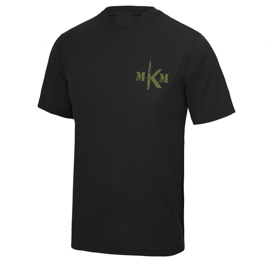 MKM Self Defence Academy - Junior Sports Poly T Shirt (Green Colourway)