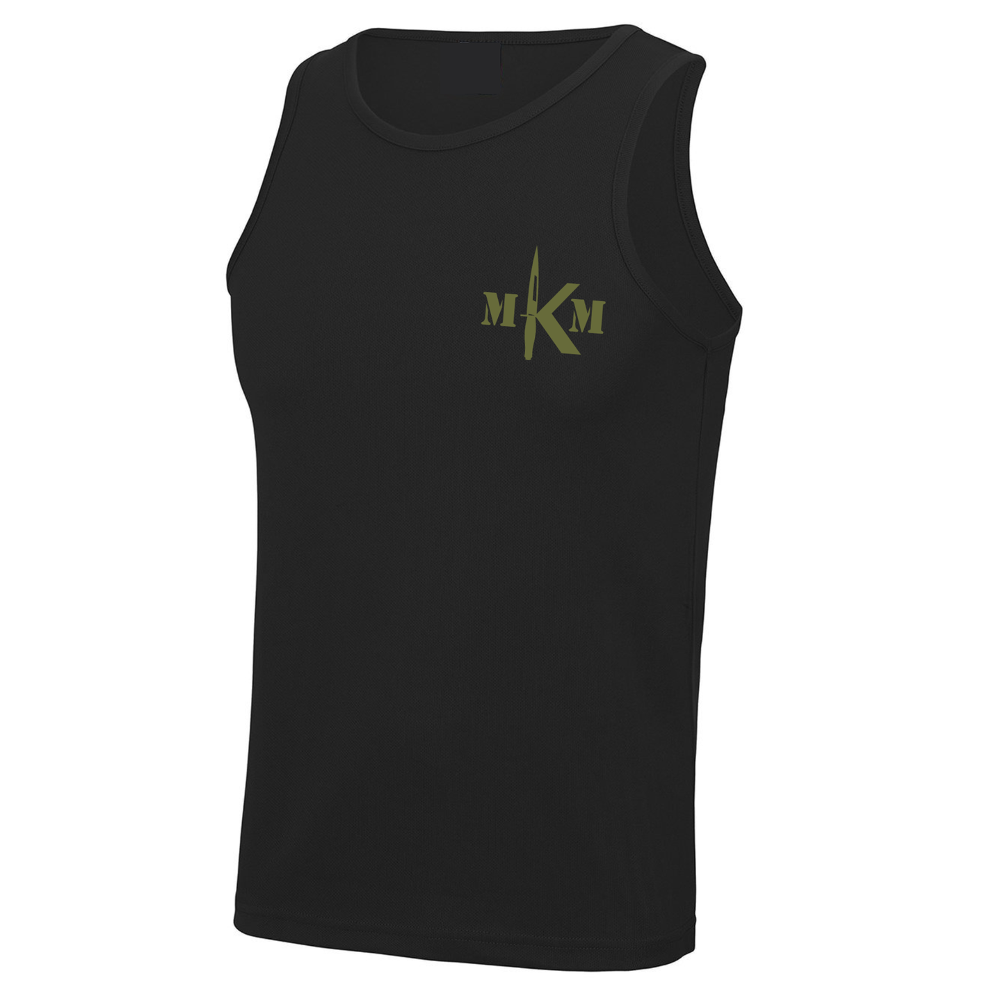 MKM Self Defence Academy - Sports Poly Training Vest (All Sizes - Green Colourway)