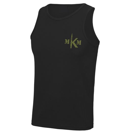 MKM Self Defence Academy - Sports Poly Training Vest (All Sizes - Green Colourway)