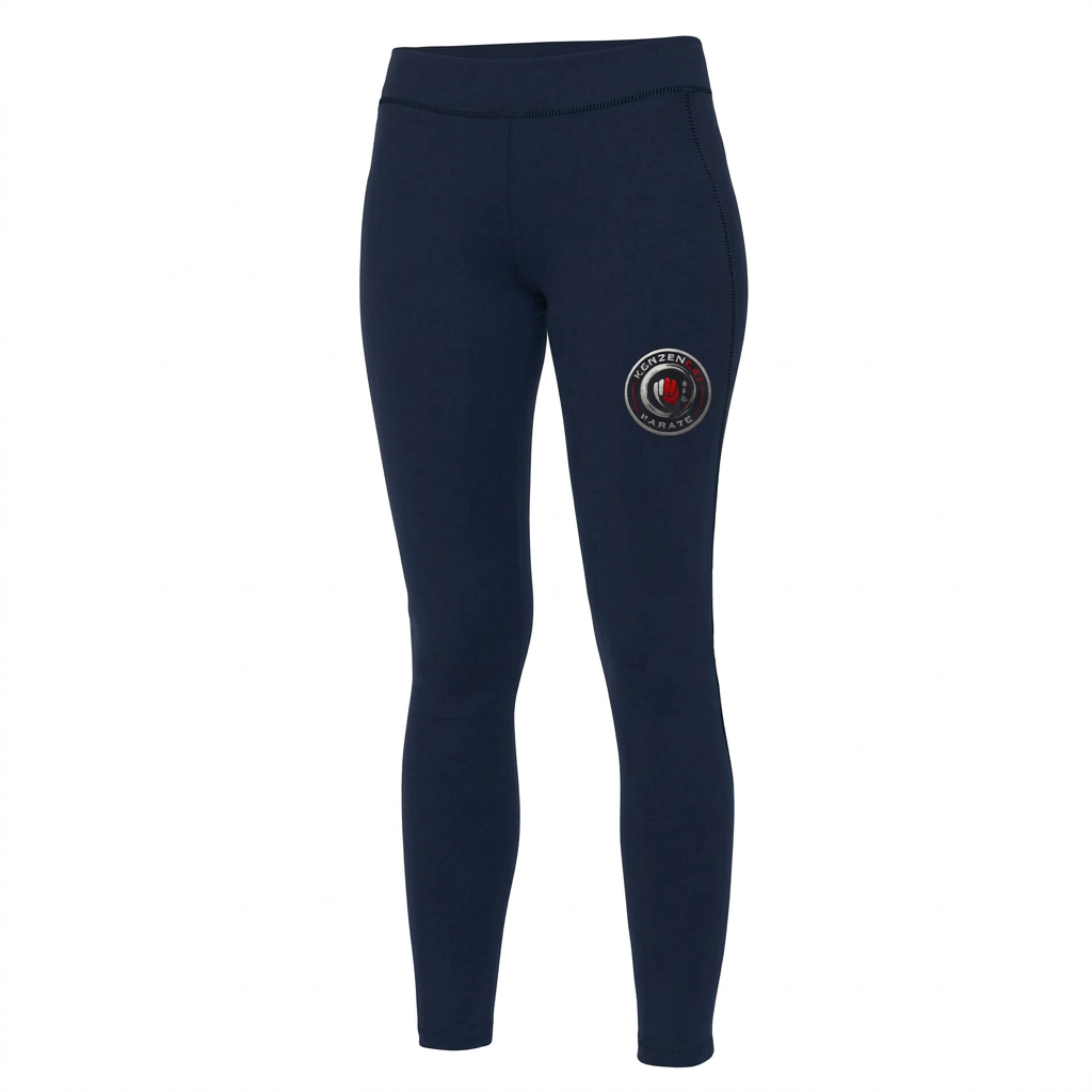 Navy Kenzenkai Karate leggings