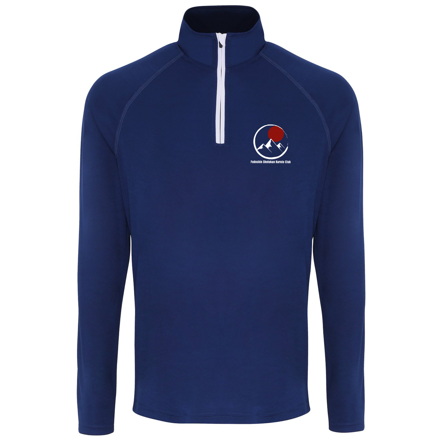 Fudoshin Shotokan Karate Club - 1/4 Zip Active Top (Unisex Adult Sizing/All Colours)