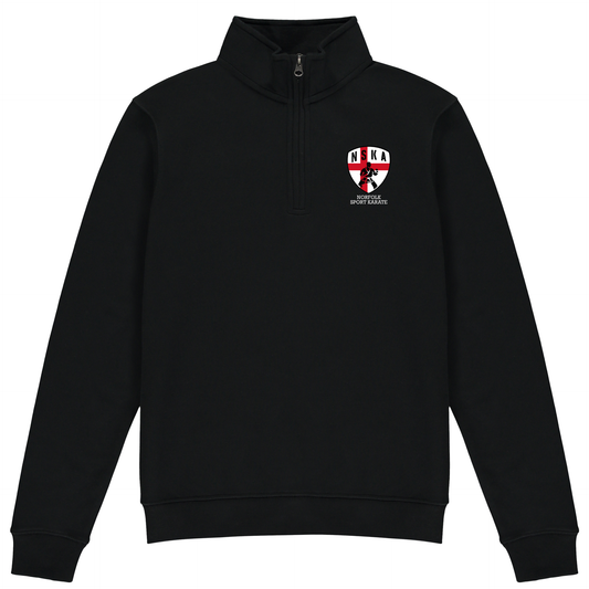 Norfolk Sport Karate Academy - Adult ¼-zip sweatshirt