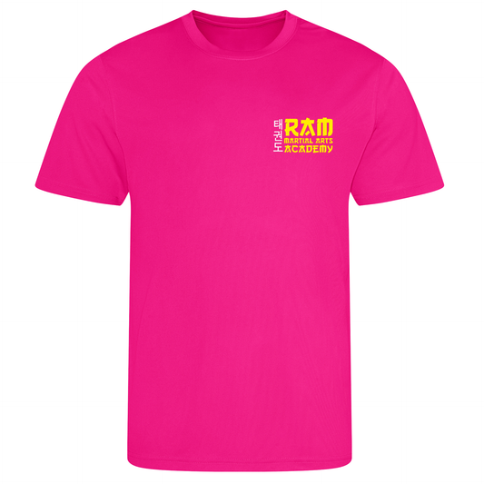 RAM Martial Arts & Fitness - Junior Sports Poly Tech Tee