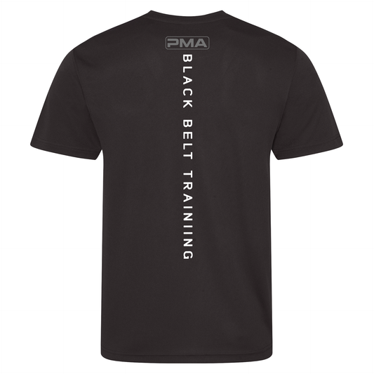 Premier Martial Arts - 'Blackbelt Training' Sports Poly Tee (All Sizes) (Copy)