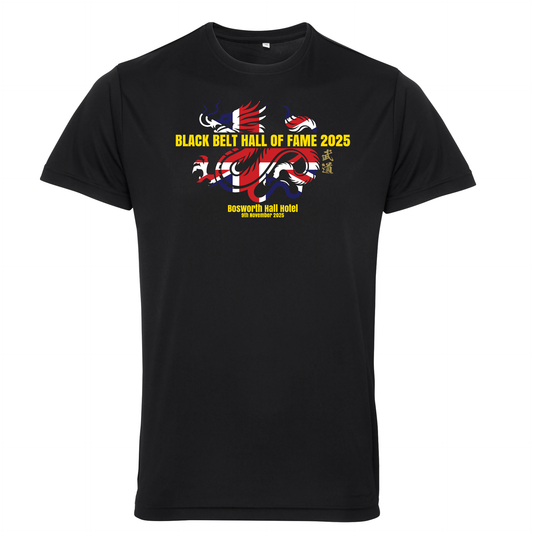 Blackbelt Hall of Fame Award 2025 - Sports Poly Tech T Shirt (All Sizes)