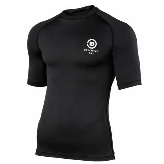 Precision BJJ - Short Sleeved Rashguard (All Sizes)