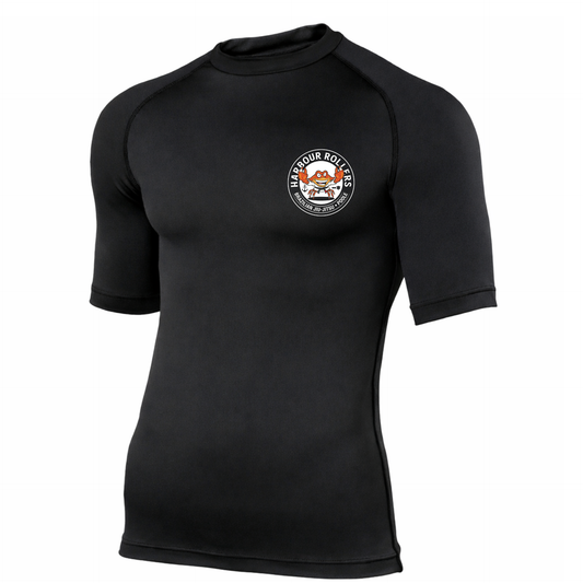 Harbour No Excuses - Black Short Sleeved Rashguard (Junior)