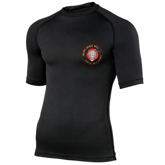 Budo Shin Ryu - Short Sleeved Rashguard (All Sizes)