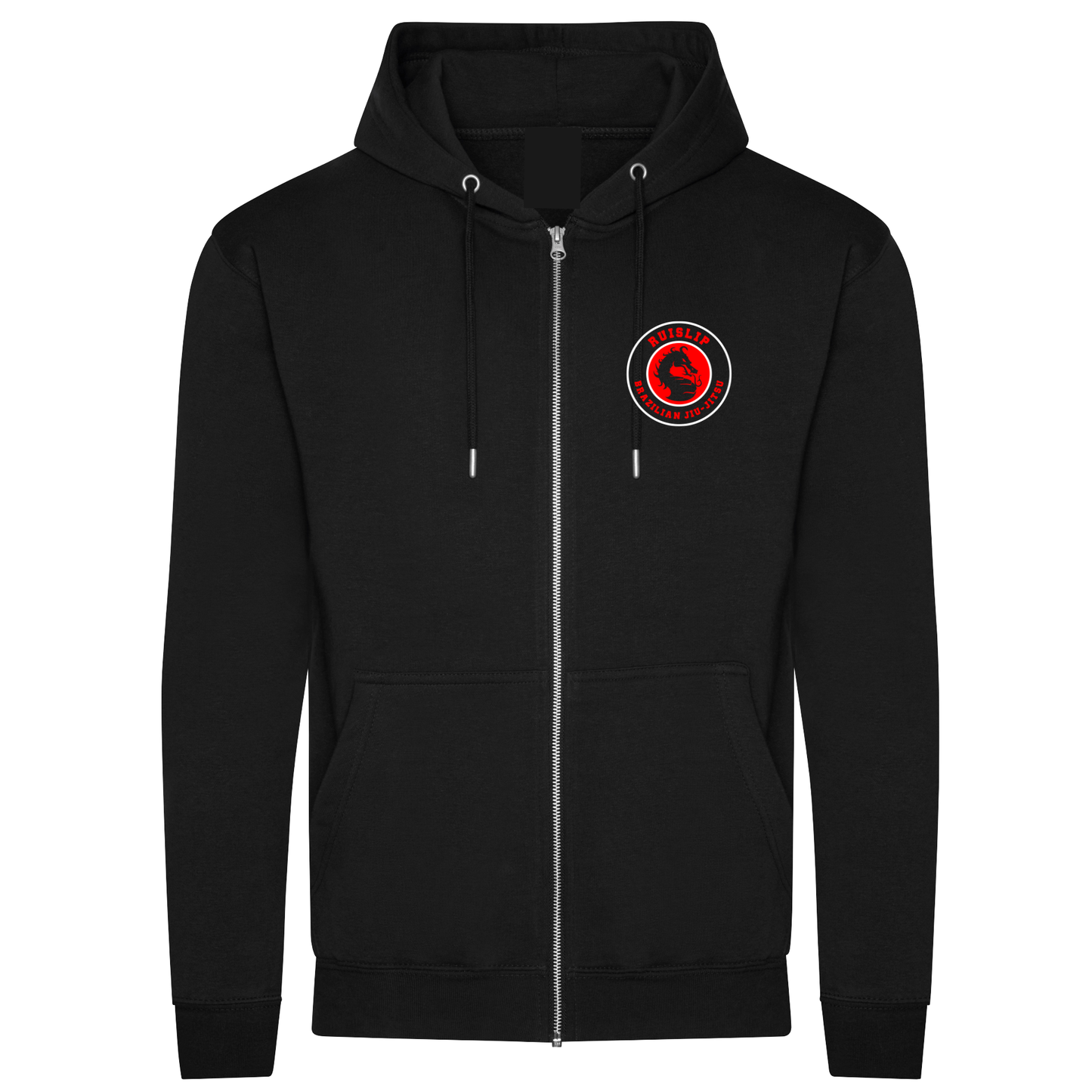Ruislip BJJ - Full Zip Hoodie: Club Logo (All Sizes)