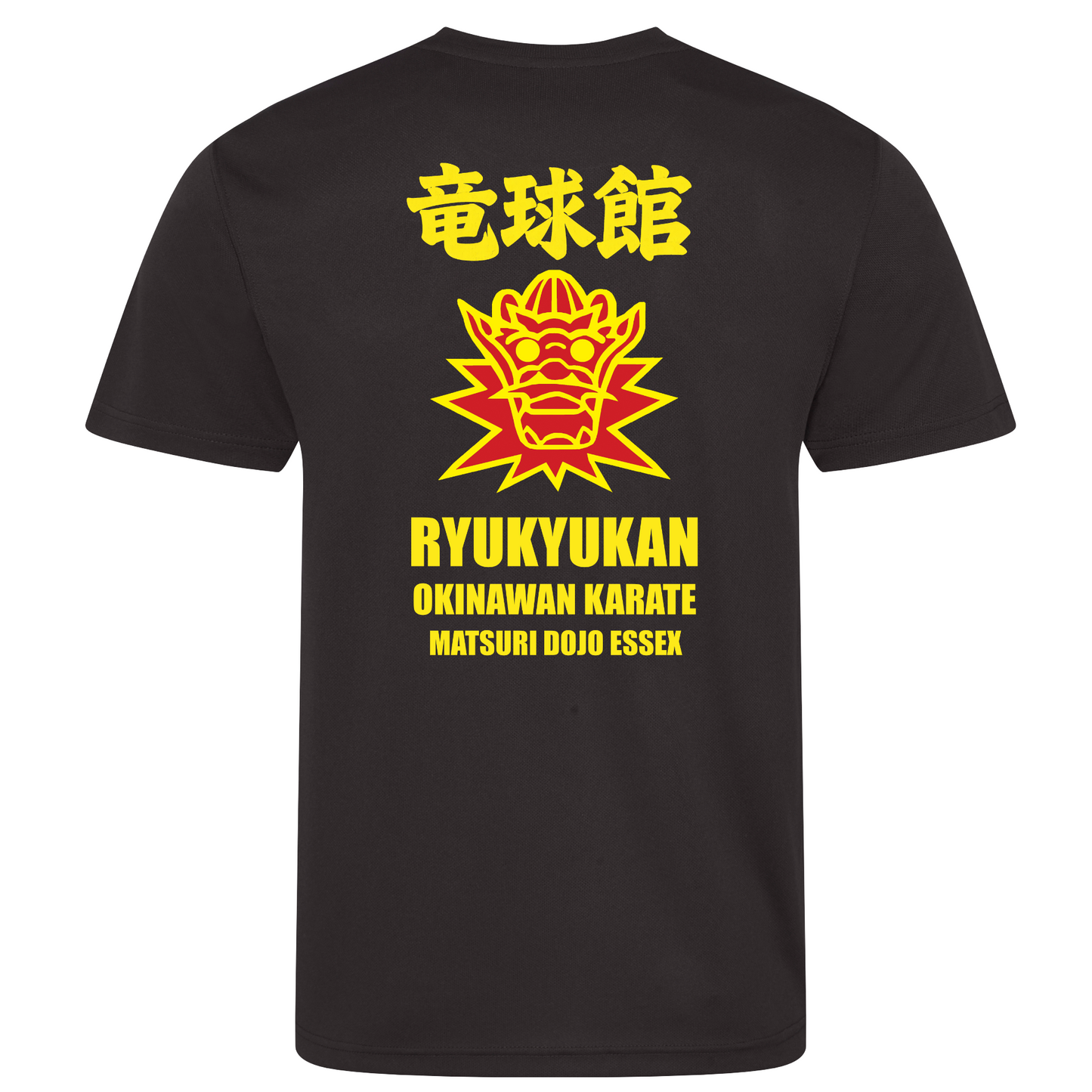 Ryukyu Kan Matsuri Dojo Essex - Sports Poly Tee (All Sizes & Colours)