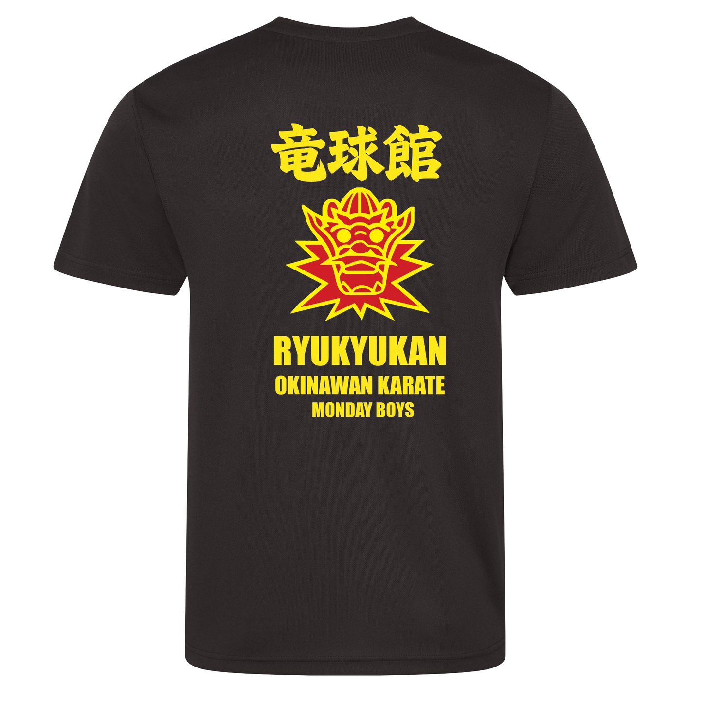 Ryukyu Kan Matsuri Dojo Essex - Monday Boys Sports Poly Tee (All Sizes & Colours)