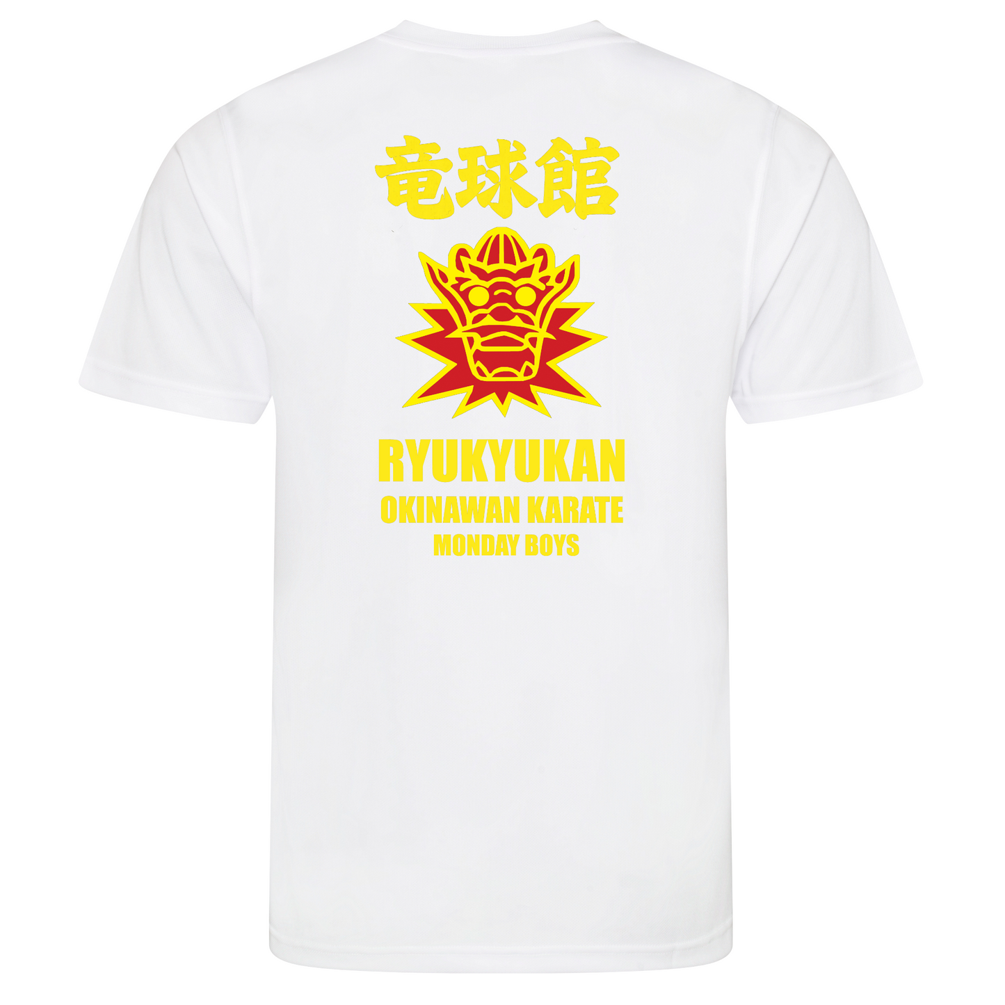 Ryukyu Kan Matsuri Dojo Essex - Monday Boys Sports Poly Tee (All Sizes & Colours)