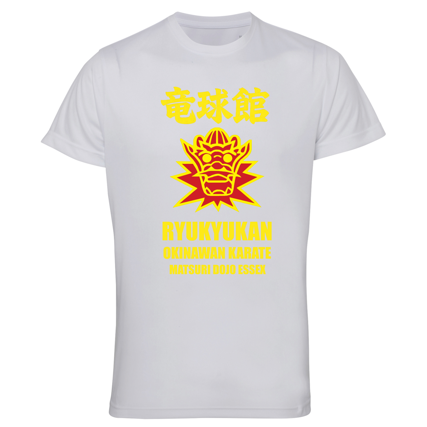 Ryukyu Kan Matsuri Dojo Essex - Sports Poly Tee (All Sizes & Colours)