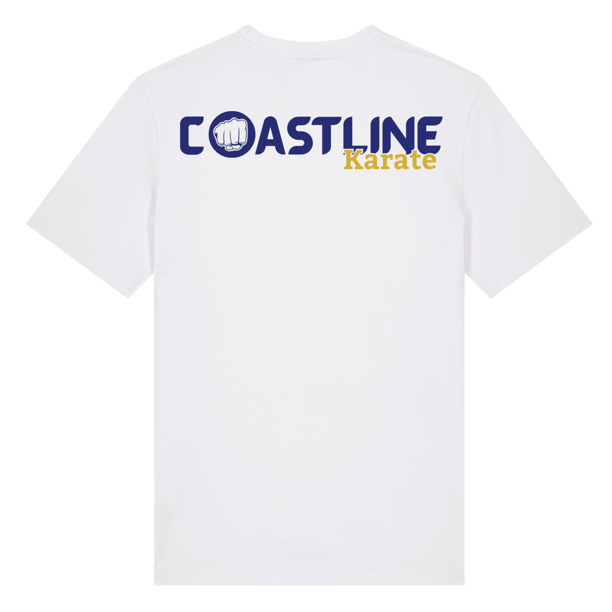 Coastline MA - Karate White Cotton Tee (Colour - All Sizes)