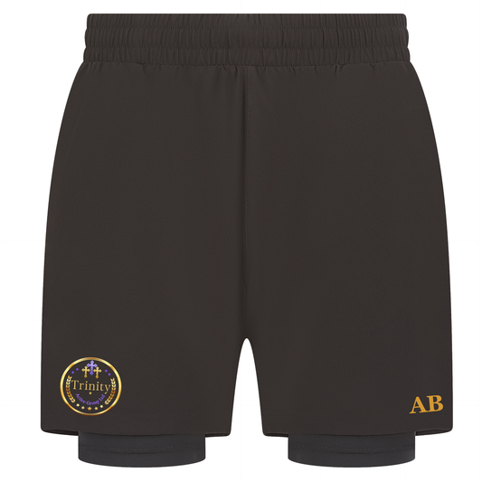 Trinity Active Group - Junior Double-Layer Sports Shorts