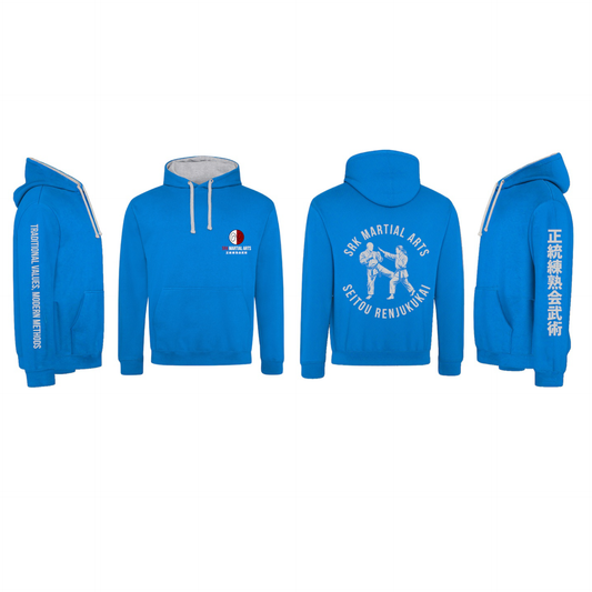 SRK Martial Arts - Junior 2 Tone Hoodie (All Colours)