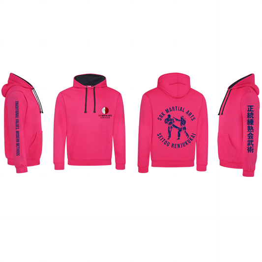 SRK Martial Arts - Adult 2 Tone Hoodie (All Colours)