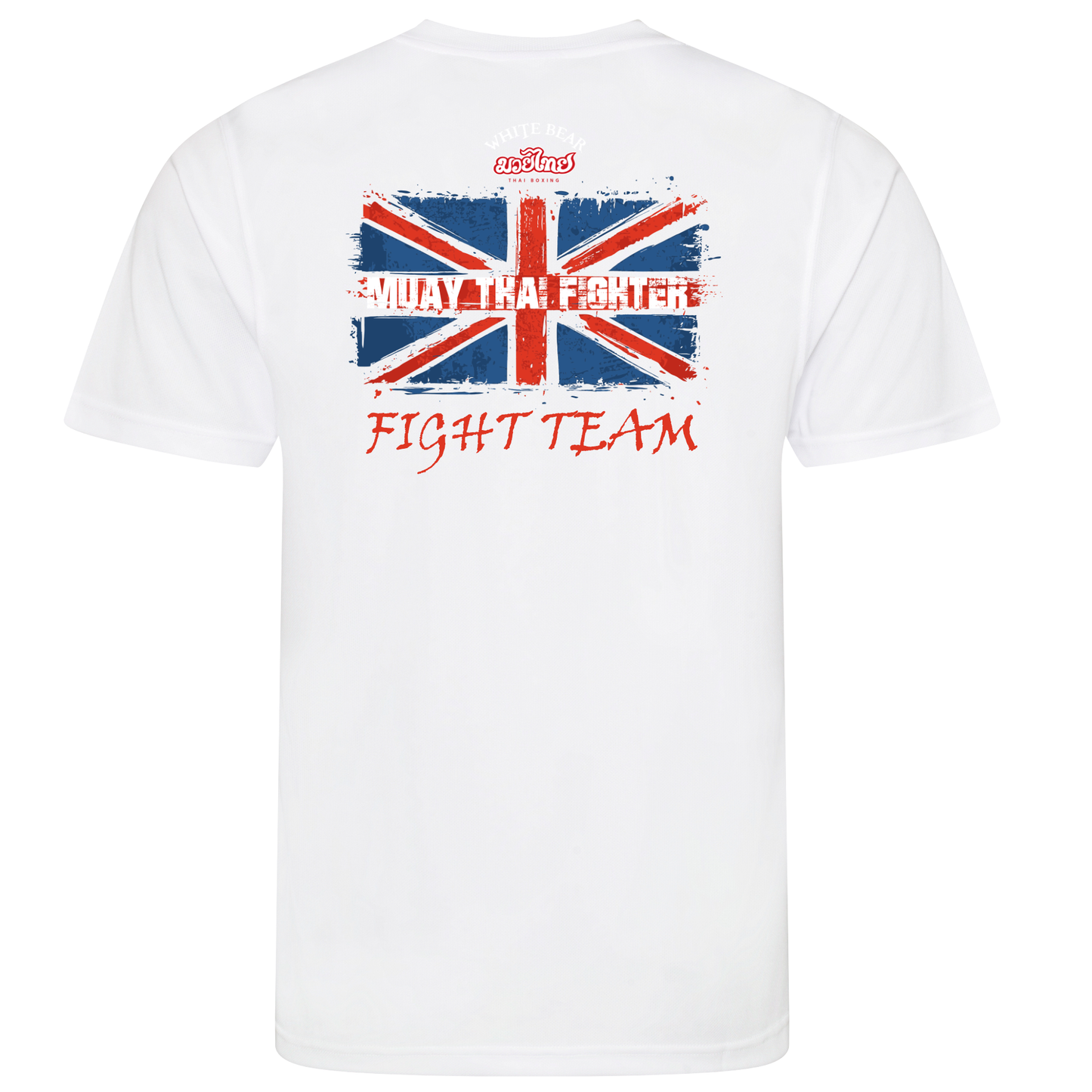White Bear Muay Thai - Sports Poly Tee (All Sizes/Colours/Designs)