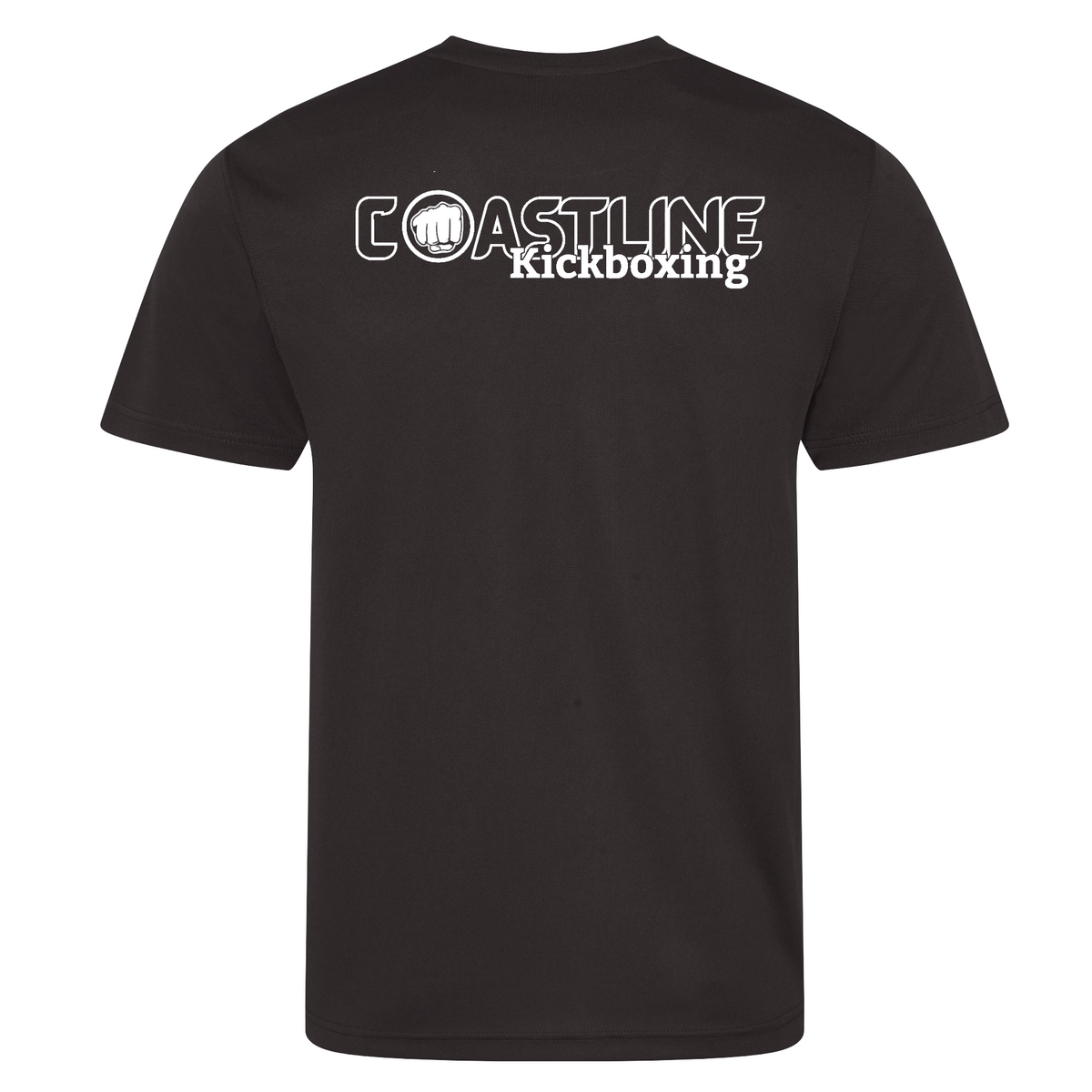 Coastline MA - Kickboxing Poly Tech T Shirt (Mono - All Sizes)