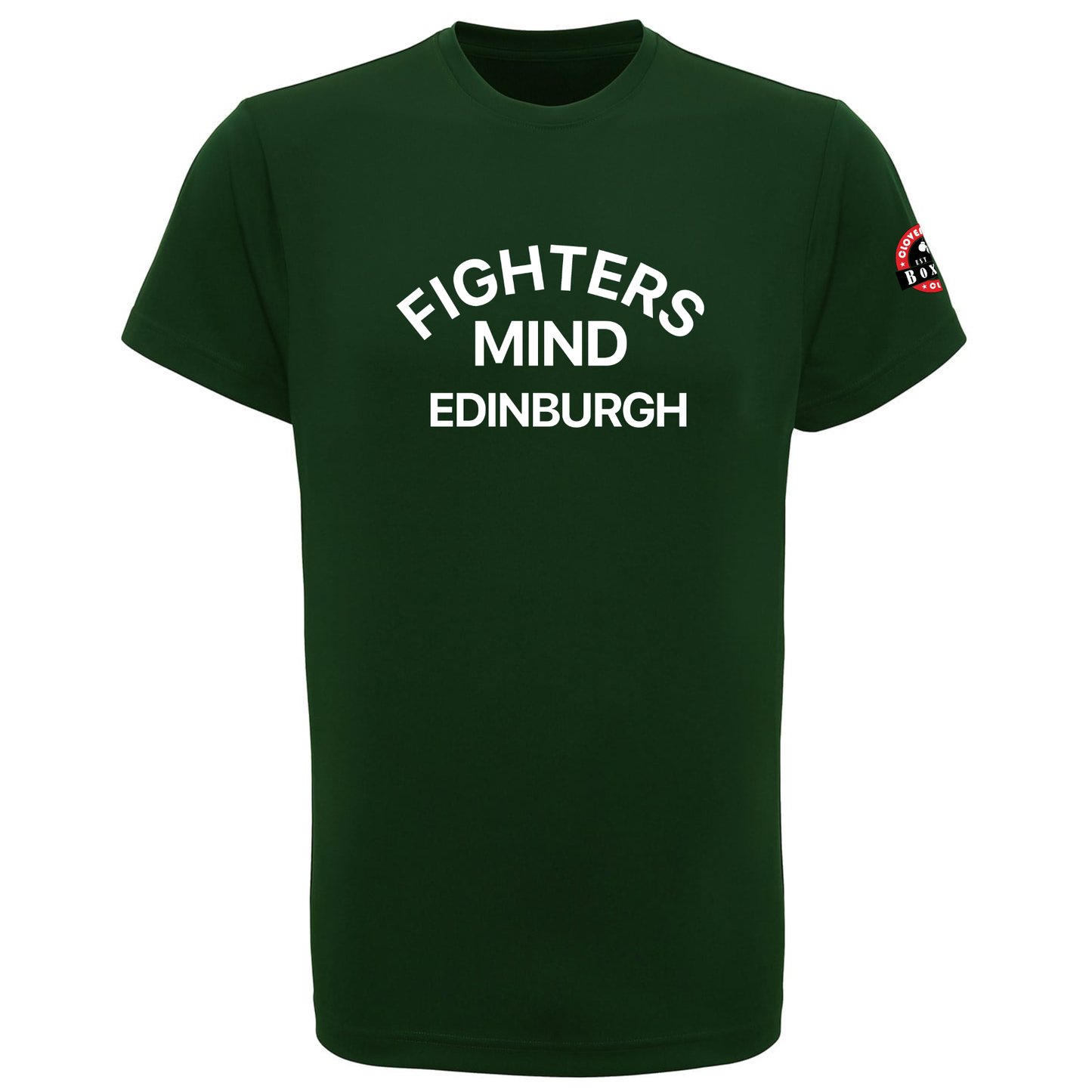Fighters Mind  - Sports Wicking Tee - Green