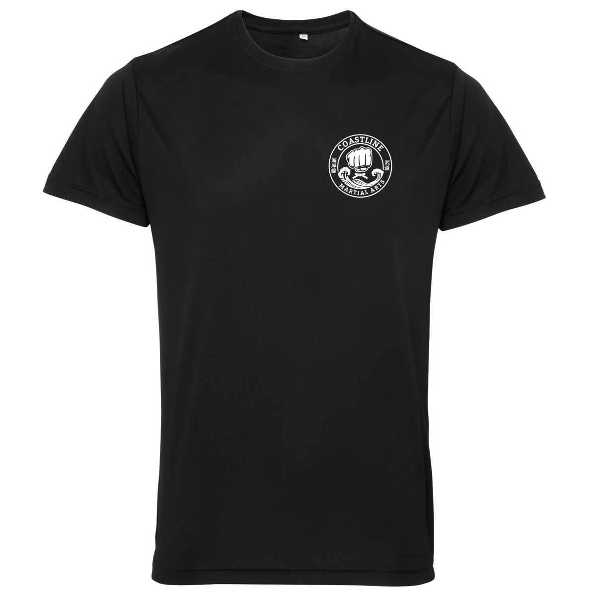 Coastline MA - Kickboxing Poly Tech T Shirt (Mono - All Sizes)