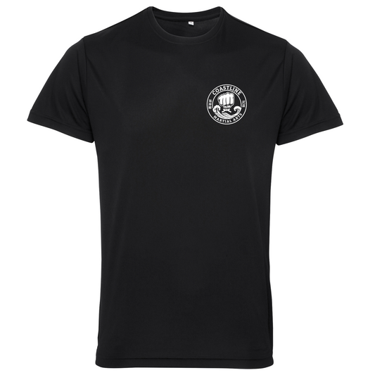 Coastline MA - Kickboxing Poly Tech T Shirt (Mono - All Sizes)