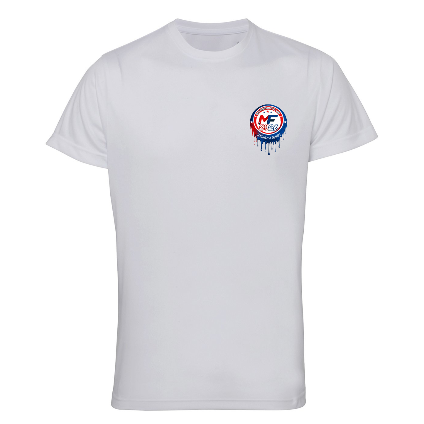 Matt Fiddes Martial Arts South - 2026 Event Sports Poly Tee (All Sizes & Colours)